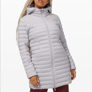 Pack it down jacket long color chrome UNWORN